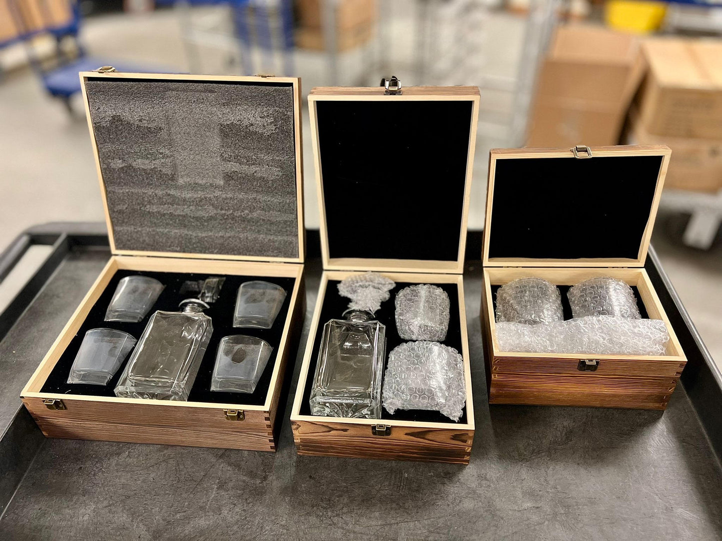 Personalized Decanter Set | Custom Engraved Glass for Men, Dads, Groomsmen & Special Occasions